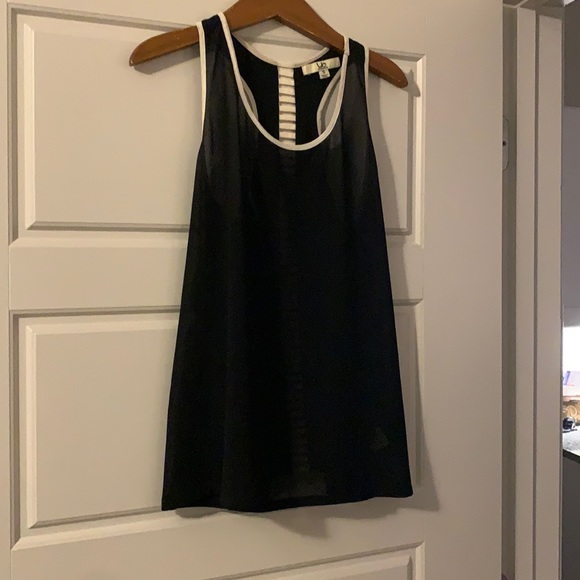 Ya Los Angeles Tops - Black sheer tank. Size small